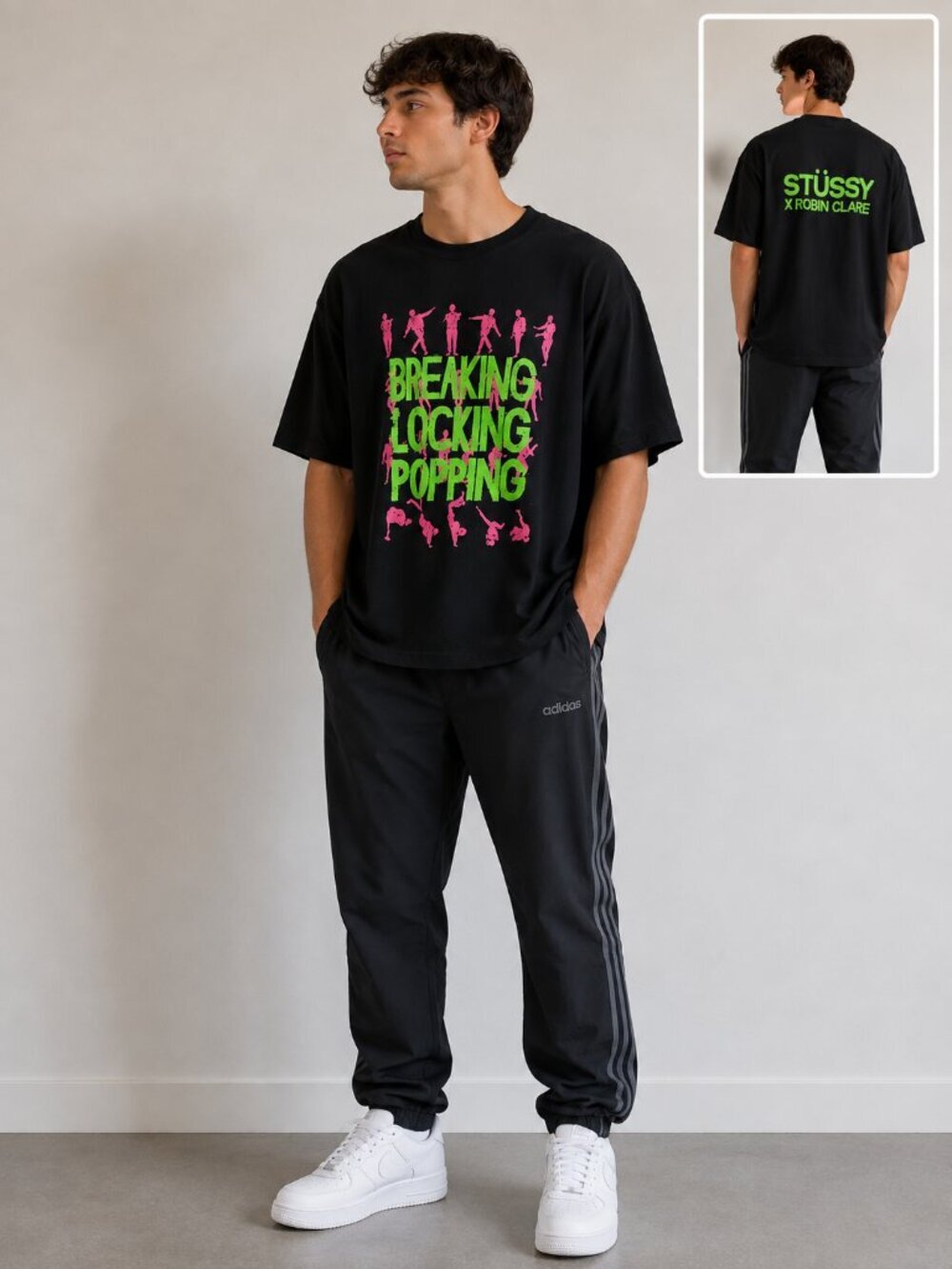Stussy graphic shirt xxlarge